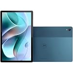 Motorola Tab (11inch, 4GB, 64GB, WiFi+LTE Calling), Modernist Teal with Mediatek Helio G90T Processor, Quadcor