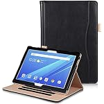 Robustrion Smart Multipurpose Folio Flip Stand Case Cover for Lenovo Tab M10/M10 HD/M10 FHD Rel 10.1 inch - Bl