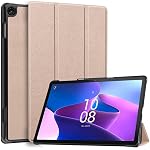 Robustrion Trifold Flip Stand Hard Back Case Cover for Lenovo Tab M10 FHD 3rd Gen 10.1 inch Cover (TB-328FU / 