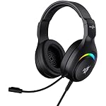 Redgear Cosmo Spectre Wired Over Ear Headphones with Mic (Black)