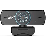 HP w300 1080P 30 FPS FHD Webcam with Built-in Dual Digital Mic, Plug and Play Setup, Wide-Angle View for Video