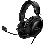 HyperX Cloud III &ndash; Wired Gaming Headset, PC, PS5, Xbox Series X|S, Angled 53mm Drivers, DTS, Memory Foam, Dura