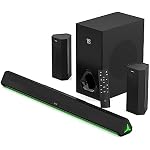 GOVO GOSURROUND 950 | 260W Soundbar, 5.1 Channel Home Theatre with 6.5" subwoofer, Dual Rear Satellites, 