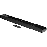 JBL Cinema SB120, Dolby Digital Soundbar with Built-in Subwoofer for Deep Bass, 2.0 Channel Home Theatre with 