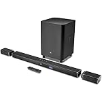 JBL Bar 5.1, Truly Wireless Home Theatre with Dolby Digital DTS, 5.1 Channel 4K Ultra HD Soundbar with 10"