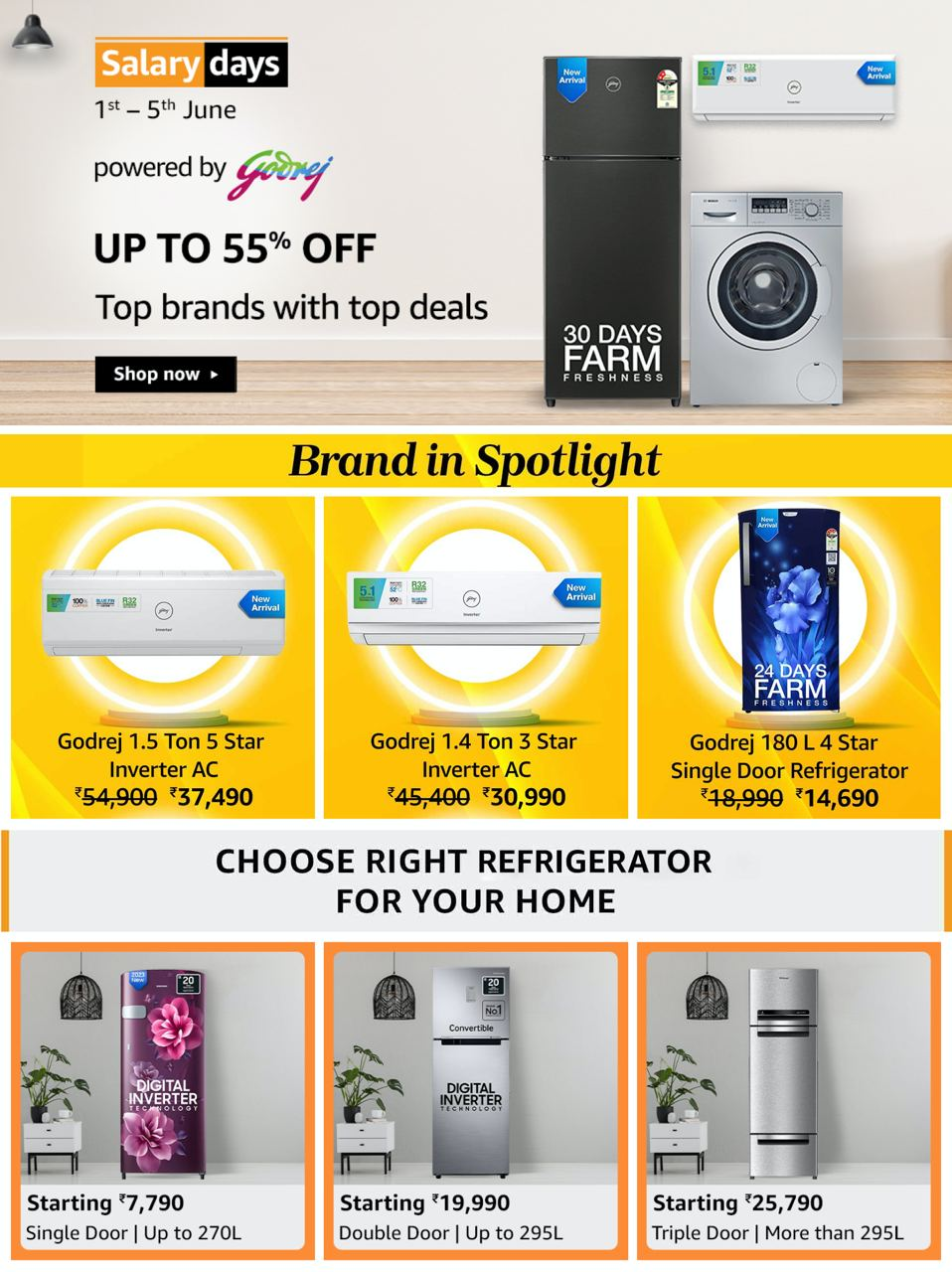 Amazon Salary Day June 2023 Sneak Peeks Offers