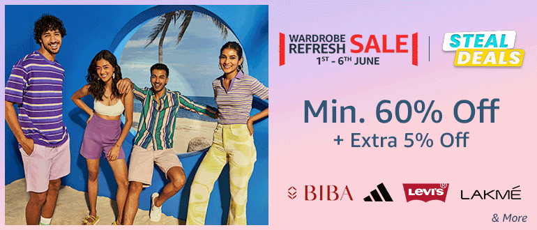 Amazon Wardrobe Sale Banner