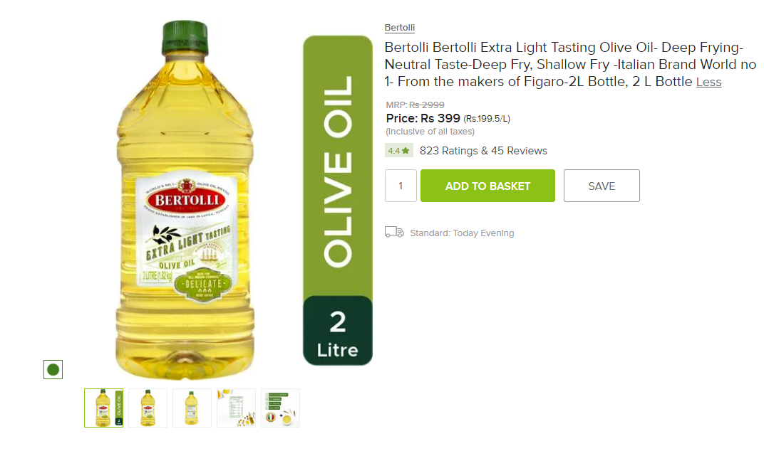 Olive oil loot screenshot
