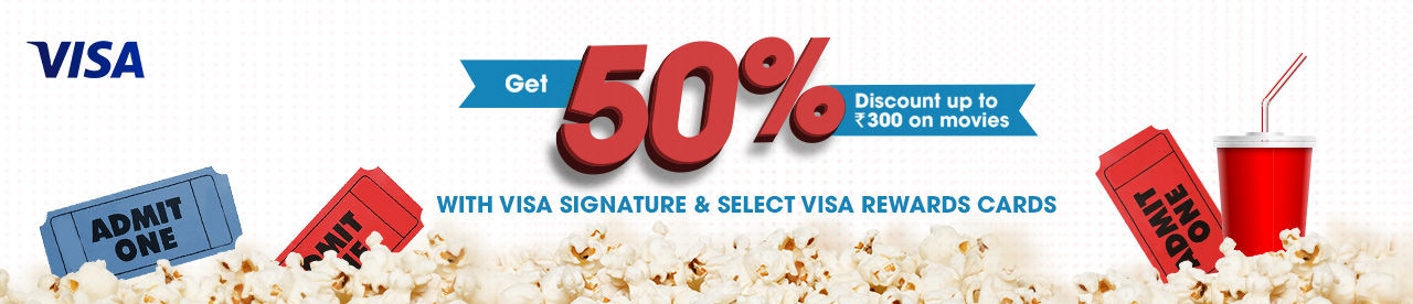 Bookmyshow Visa Offer