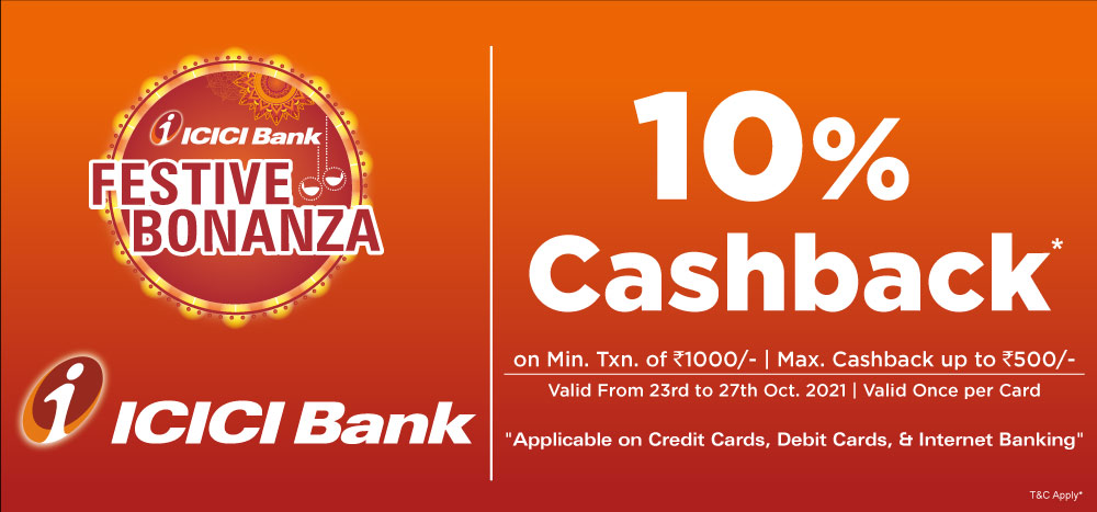 Jiomart ICICI bank offer