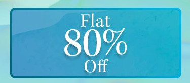Myntra Flat 80% Off Sale