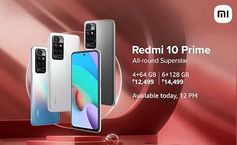 Redmi 10 Prime: Sale Live @ 12 PM