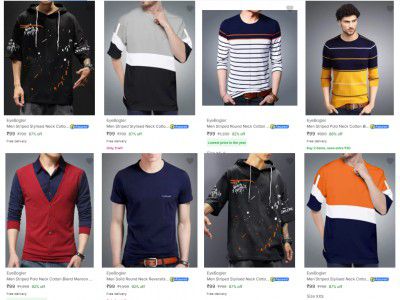 Eyebogler Mens T Shirts Upto 92% Off | Starts At ₹99
