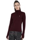 EYEBOGLER Solid Women High Neck Full Sleeve Regular Fit Top...