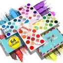 EYESEEK High Pigmented 64 Rainbow Eyeshadow Palette, All in One Eye Makeup Palettes Colorful Eye Shadow Plattet Make Up Matte, Shimmery and Glitter Finish Cosmetics for Women - Multicolor...