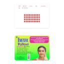 Eyetex Pallavi Sticker Kumkum - Oval, O4 - Red, 20 Flaps, Breathable Fabric, No Gum Marks, Does not Irritate Skin...