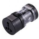 EzLife International Multipurpose Travel Adapter All in One US, AUS, UK, EU, NZ, Europe, North/South America & 150+ Countries (Black) (Pack of 1 (Black))...
