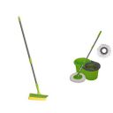 EZY BE Window Wiper with Telescopice Handle + Rotary Mop...