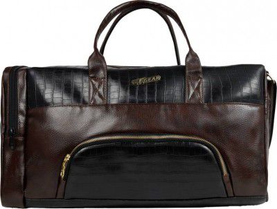 F Gear 26 L Hand Duffel Bag - Jesko Black Tan - Black, Brown - Regular Capacity