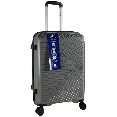 F Gear Eagle PP03 Grey 24" Check-in Suitcase