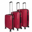 F Gear Eagle PP03 Rosebud Hard-Sided Luggage Set of 3 Trolley Bags (50, 60 & 70 cm)...