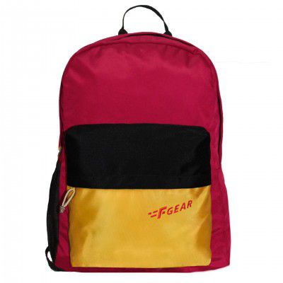 F Gear Emprise Guc Red Yellow Black 23 Ltrs Casual Backpack (3361)