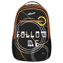 F Gear Follow me Laptop School Bag 35L Black Orange Backpack...