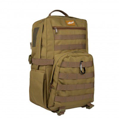 F Gear Grecale Khaki 25L, Camping Travel Hiking Tourist Outdoor Trekking Bag