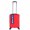 F Gear Joy PP008 20" Red Cabin Hard Suitcase with Spinner Wheels (4034), Small...