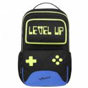 F Gear Level Up Laptop School Bag 34L Black Backpack...