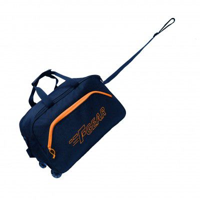F Gear Mustang N Blue, Orange 20inch Duffel Bag (3802)