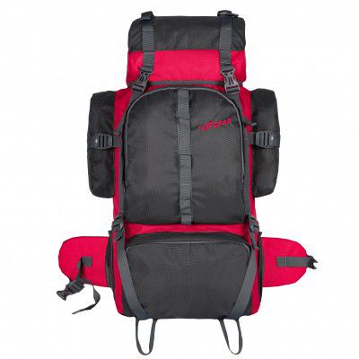 F Gear Otto Laptop 58L Grey Red Rucksack