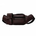F Gear Potent Art Leather Brown Sports Waist Bag (3680)...