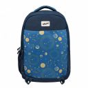 F Gear Ryto Black 35L School Backpack with 3 Spacious Compartments