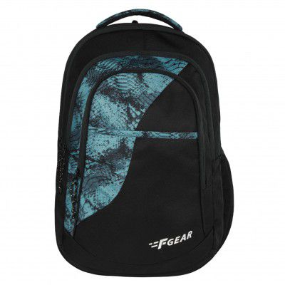 F Gear Sharp School Bag 36L Black Backpack