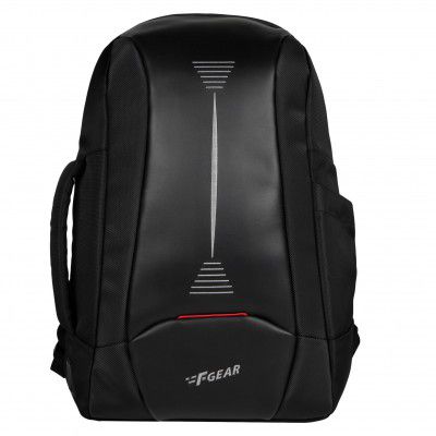F Gear Solano Black 20L, Unisex Anti-Theft Premium Business Laptop Backpack