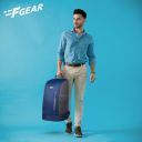 F Gear Theodore 21L Anti-Theft Laptop Backpack Main compartment Fits 17" Laptop 2 pockets Organizer 1 Bottle Pkt...