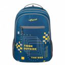 F Gear Think Laptop School Bag 37L Blue orange Backpack...