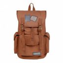 F Gear Webster Chestnut Brown Canvas 21L Laptop Backpack Fits 18" Laptop 1 Main Compartment Drawstring Closure 3 Pkts Organizer Gifts for Men Women Boys Girls Adults Casual/College/School/Travel B...