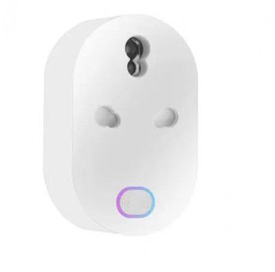 F5 SmartTech 16A WiFi Smart Plug Socket - Compatible with Alexa Google Home, White