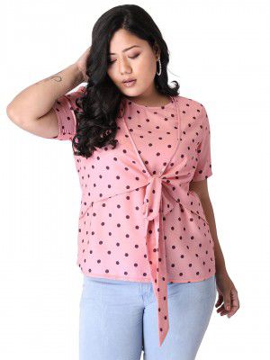 FabAlley Curve Womens Regular Blouse
