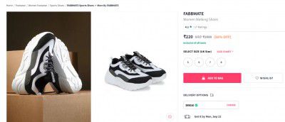 FABBMATE Women Walking Shoes