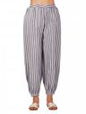 fabcoast Women Comfortable Relaxed Loose Fit Stylish Fashionable Vertical Striped Patterned Pathani Afghani Salwar Pants...