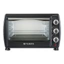 Faber 20L 1400W OTG | Bake, Toast, Grill | 4 Stage Functions, Upper & Lower Heating | Cool-Touch Handle, Heat Resistant Glass, Indicator Light, Auto-Shut, Ready Bell | Removable Crumb Tray | (Black)...