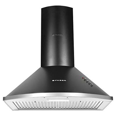 Faber 60 cm 1000 m³/HR Pyramid Kitchen Chimney || 12 year warranty on Motor (HOOD CLASS PRO PB BK LTW 60)