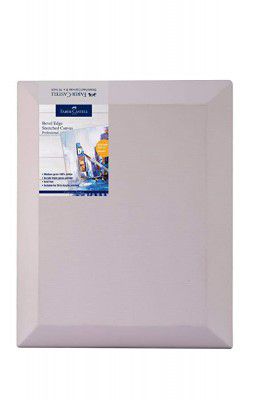 Faber-Castell Bevel Edge Tretched Canvas 8 x 10 Inches