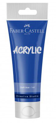 Faber-Castell Creative Studio Acrylic TUBE120ML-DELFT Blue 141