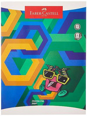 Faber-Castell LONG BOOK 24 CM X 18CM SQUARE ONE SIDE LINE AND ANOTHER SIDE BLANK, PAGES 172