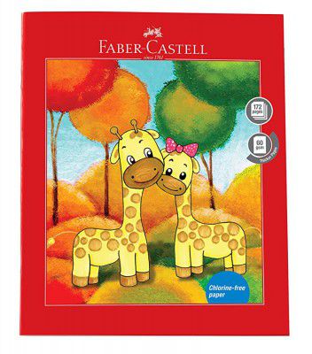 Faber Castell STUDENT NOTEBOOK SMALL 172 PAGES UNRULED Set of 12