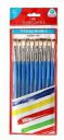 Faber-Castell TRI Grip Synth Hair Flat Size 5 PCK-10...